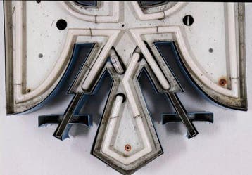 Neonreclame „Adler“ neonlicht - Neonlichtbord - Metaal