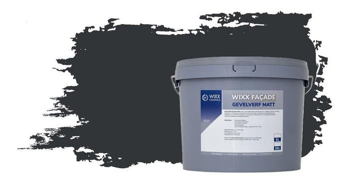 Wixx Façade Gevelverf Matt 5L, Bricolage & Construction, Peinture, Vernis & Laque, Envoi