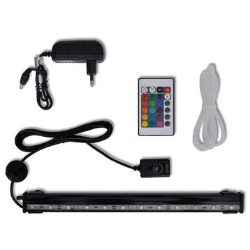 vidaXL LED-onderwaterlamp voor aquarium met bubbels RGB 32, Animaux & Accessoires, Poissons | Aquariums & Accessoires, Verzenden