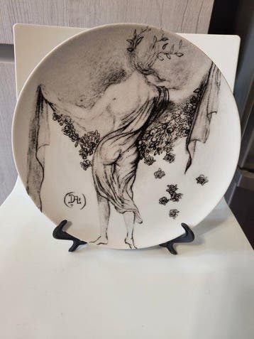 Italcambio - Salvador Dalí (after) - Schotel - Porselein -, Antiek en Kunst