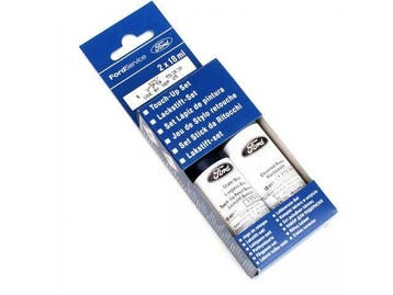 ORIGINELE Ford Verf Pennenset LUGANO BLUE-METALLIC + Blanke, Ophalen of Verzenden