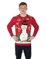 kerst trui met sneeuwman, Ophalen of Verzenden