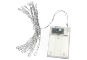Kerstverlichting op batterij -  4 meter - 40 LEDs -, Verzenden, Nieuw, Kabel of Snoer