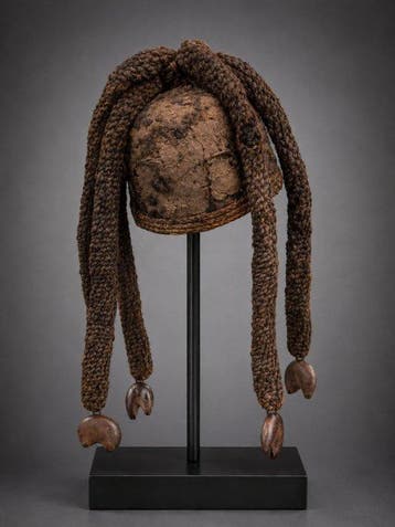 Traditionele hoed - Hoed Bamileke - Bamileke - Kameroen