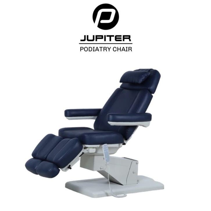 Pedicure Behandelstoel Jupiter Azur Blauw met 3 motoren, Electroménager, Équipement de Soins personnels, Envoi