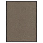 vidaXL Deurmat 80x120 cm bruin, Verzenden, Nieuw