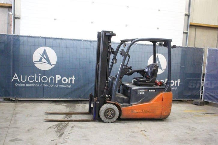 Veiling: Heftruck Toyota 8FBE18T Elektrisch 1800kg 4.7m 2019, Articles professionnels, Machines & Construction | Chariots élévateurs & Transport interne