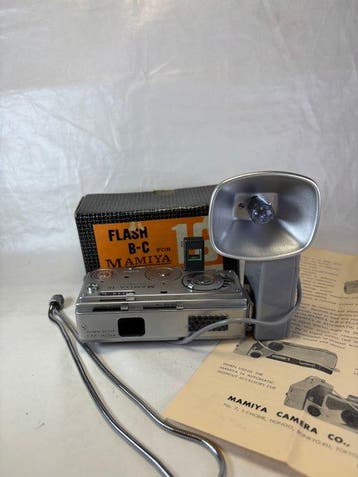 Mamiya 16 automatic + BC Flash in box ( 1959) Caméra