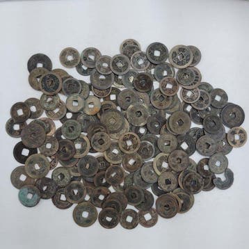 Japan. Cash coin Edo Period, Lot of 500g coins (Zonder