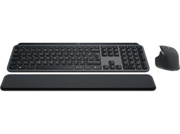 Logitech - Draadloos toetsenbord + muis - Azerty - Zwart, Verzenden, Logitech, Draadloos, Nieuw