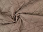 10 meter gewatteerde voering - Taupe, Verzenden