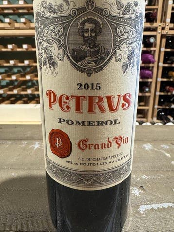 2015 Petrus - Pomerol - 1 Bouteille (0,75 l), Nieuw