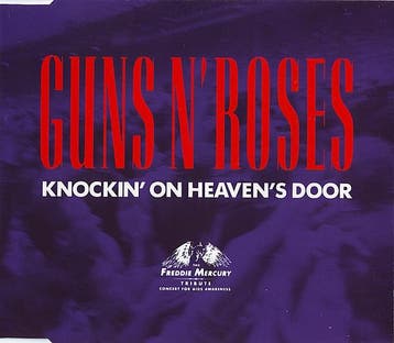 Guns N Roses - Knockin On Heavens Door, Verzenden, Gebruikt