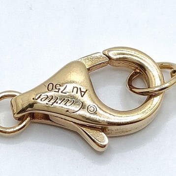 Cartier - Collier - 18 carats Or jaune - amulette de
