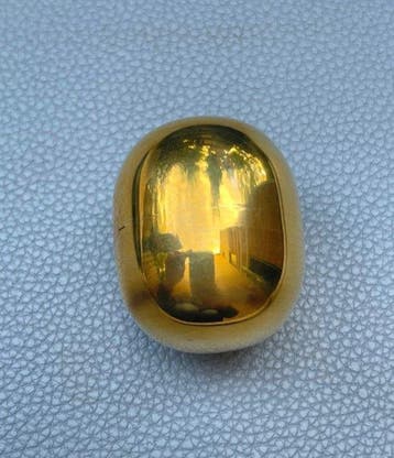 Piet Hein - Sculpture, The Super Egg - 3.3 cm - Laiton -, Antiek en Kunst