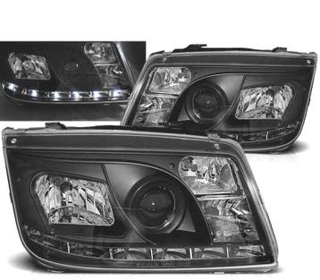 Phares Pour Volkswagen Vw Bora 98-05 Fond Noir, Verzenden