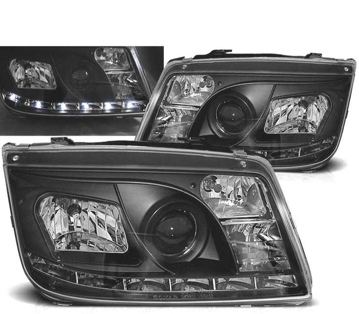 Phares Pour Volkswagen Vw Bora 98-05 Fond Noir, Auto-onderdelen, Verlichting, Verzenden
