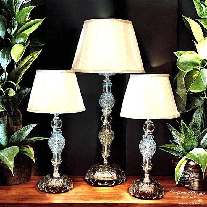 SLC Illumina - MG - Kroonluchter (3) - Tris - Kristal - Drie, Antiquités & Art, Art | Objets design
