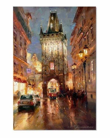 Andriy Kulyk (1971) - Colours of Nighttime Prague