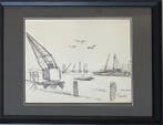 Siep Van Den Berg (1913-1998) - Haven gezicht -