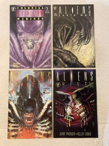 Aliens, Predator & Terminator 13 comics from 1990 to 2011!, Nieuw