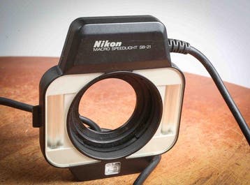 Nikon Flash annulaire SB-21 avec AS-14 Cameralens, Nieuw