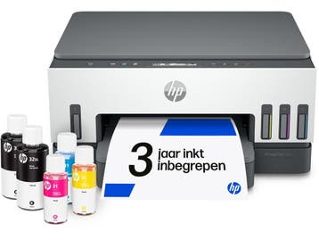 HP Smart Tank 7005 - All-in-One Inkttank Printer - Tot 3, Computers en Software, Printers, Verzenden, Nieuw, HP