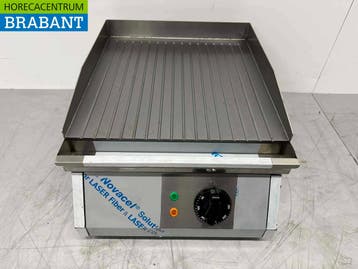 RVS Saro Bakplaat Grillplaat Fry Top 400 GR 230V Horeca, Ophalen of Verzenden, Nieuw in verpakking
