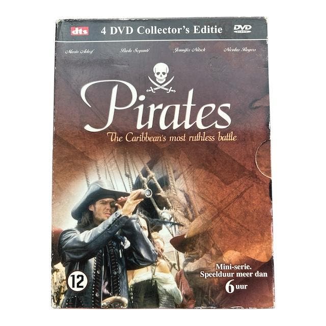 Pirates The Caribbeans Most Ruthless Battle (4 DVD) (DVD), Cd's en Dvd's, Dvd's | Overige Dvd's, Verzenden
