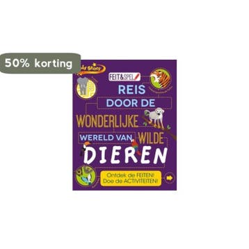 Feit & spel Wilde dieren 9781474862561, Verzenden
