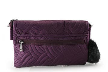 Kipling Schoudertas Paars, Verzenden, Zo goed als nieuw, Paars