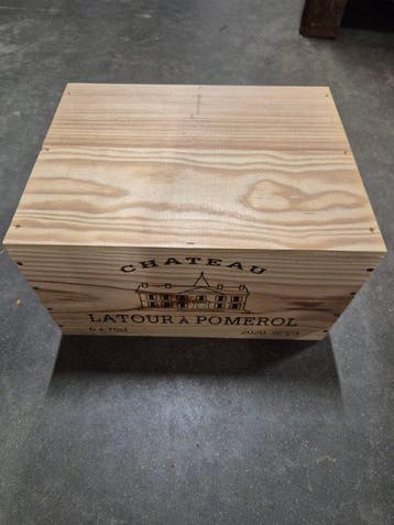 2020 Chateau Latour à Pomerol - Pomerol - 6 Bouteilles (0,75, Collections