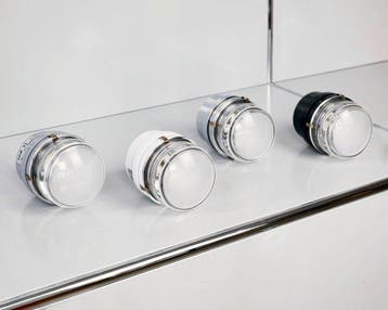 Joe Colombo - Tafellamp - Fresnel - Metaal, Glas - KIES UW