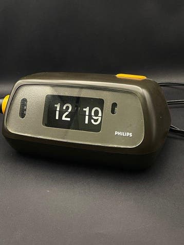 Horloge à bascule - Philips - Plastique - 1960-1970 -