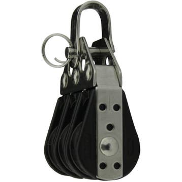 Viadana 22mm Drieschijfs Blok, Watersport en Boten, Ophalen of Verzenden, Nieuw
