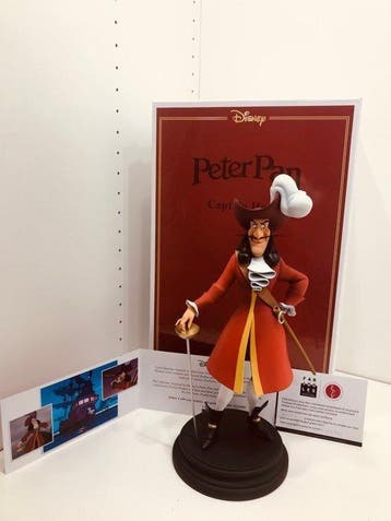 Statuette Fariboles - Peter Pan - Capitaine Crochet