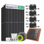 Zonnepanelen pakket voor schuindak - 2.8 kW - 4x 700, Ophalen of Verzenden, Nieuw