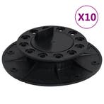 vidaXL Terrasdragers verstelbaar 10 st 25-40 mm, Verzenden, Nieuw