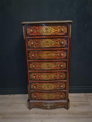 Commode - Hout, Brons