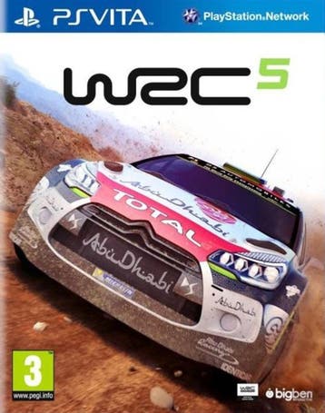 WRC 5 (Buitenlands Doosje) (PS Vita Games), Games en Spelcomputers, Ophalen of Verzenden, Zo goed als nieuw