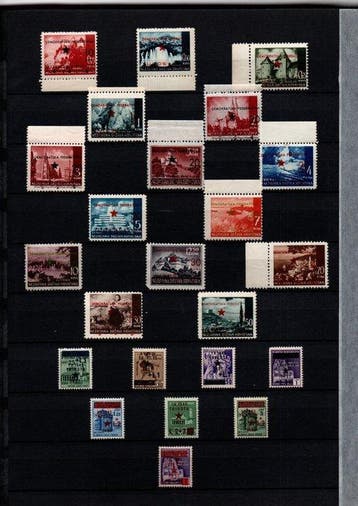 Joegoslavië 1944/1954 - uitgebreide collectie van, Gestempeld