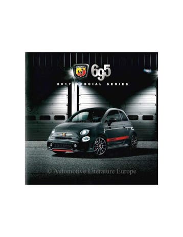 2017 ABARTH 695 SPECIAL SERIES BROCHURE NEDERLANDS, Ophalen of Verzenden