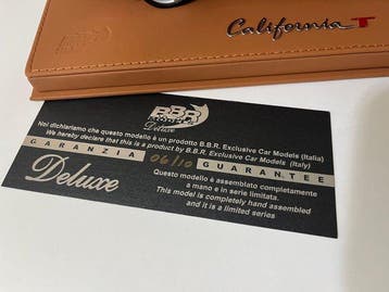BBR 1:18 - Modelauto - Ferrari California BBR Deluxe -, Nieuw