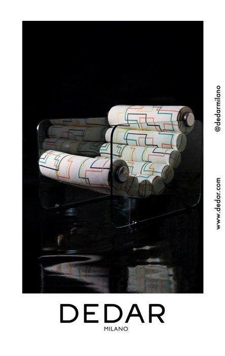 DEDAR Milano- Two cushions in a set of four- NOUVELLE, Antiek en Kunst, Antiek | Tapijten, Tafelkleden en Textiel