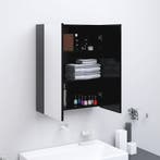 vidaXL Badkamerkast met spiegel 60x15x75 cm MDF, Verzenden
