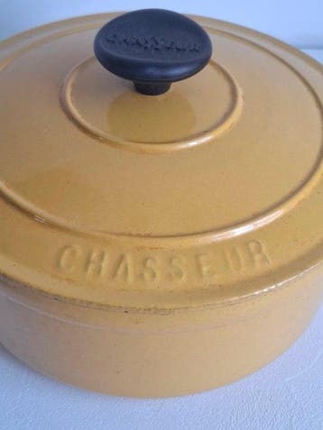 Chasseur - Braadpan - mosterdgeel - Gietijzer -