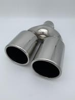 Sierstuk RVS Dubbel Rond – versprongen – 2 x 89 mm- rolled, Ophalen of Verzenden