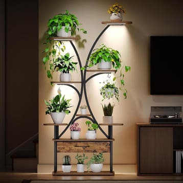 Plantenstandaard - Plantenrek - Plantentafel - 164 cm - Brui, Tuin en Terras, Verzenden, Nieuw