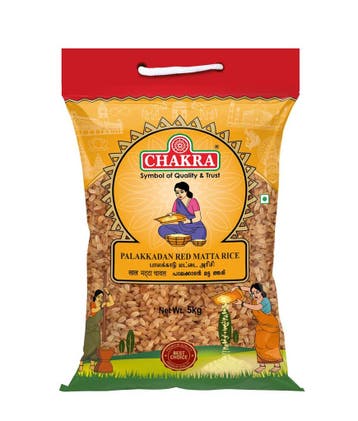 Rode Matta Rijst - voorgekookt - 5 kg (Chakra), Ophalen of Verzenden, Nieuw