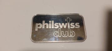 1 Troy Ounce - Argent .999 - Argor-Heraeus, Switzerland